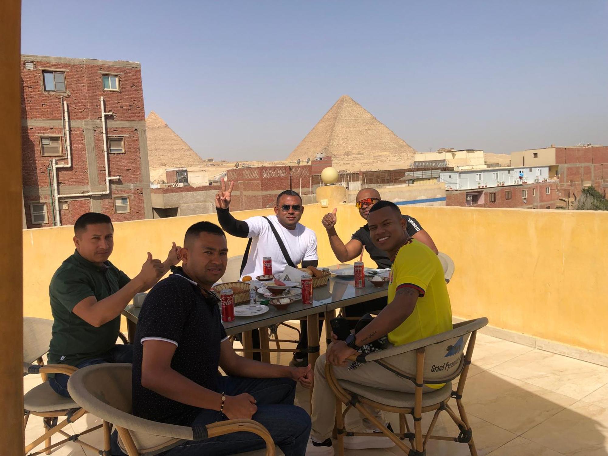 Grand Pyramid View Hotel Kafrat al Jabal Екстер'єр фото
