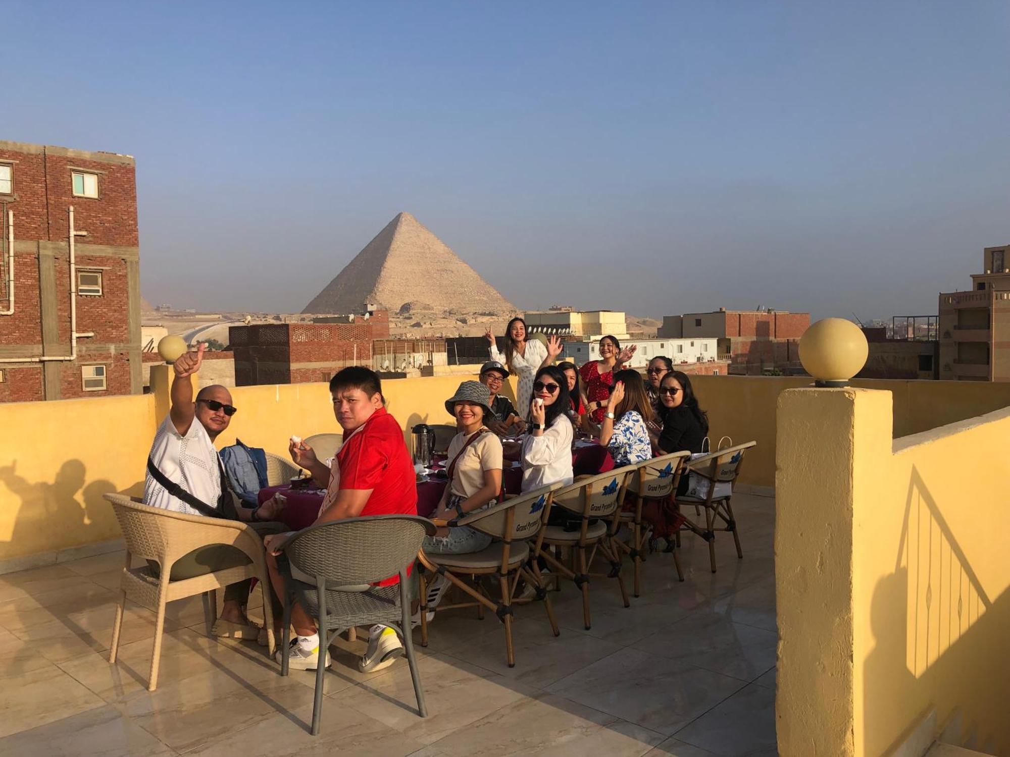 Grand Pyramid View Hotel Kafrat al Jabal Екстер'єр фото