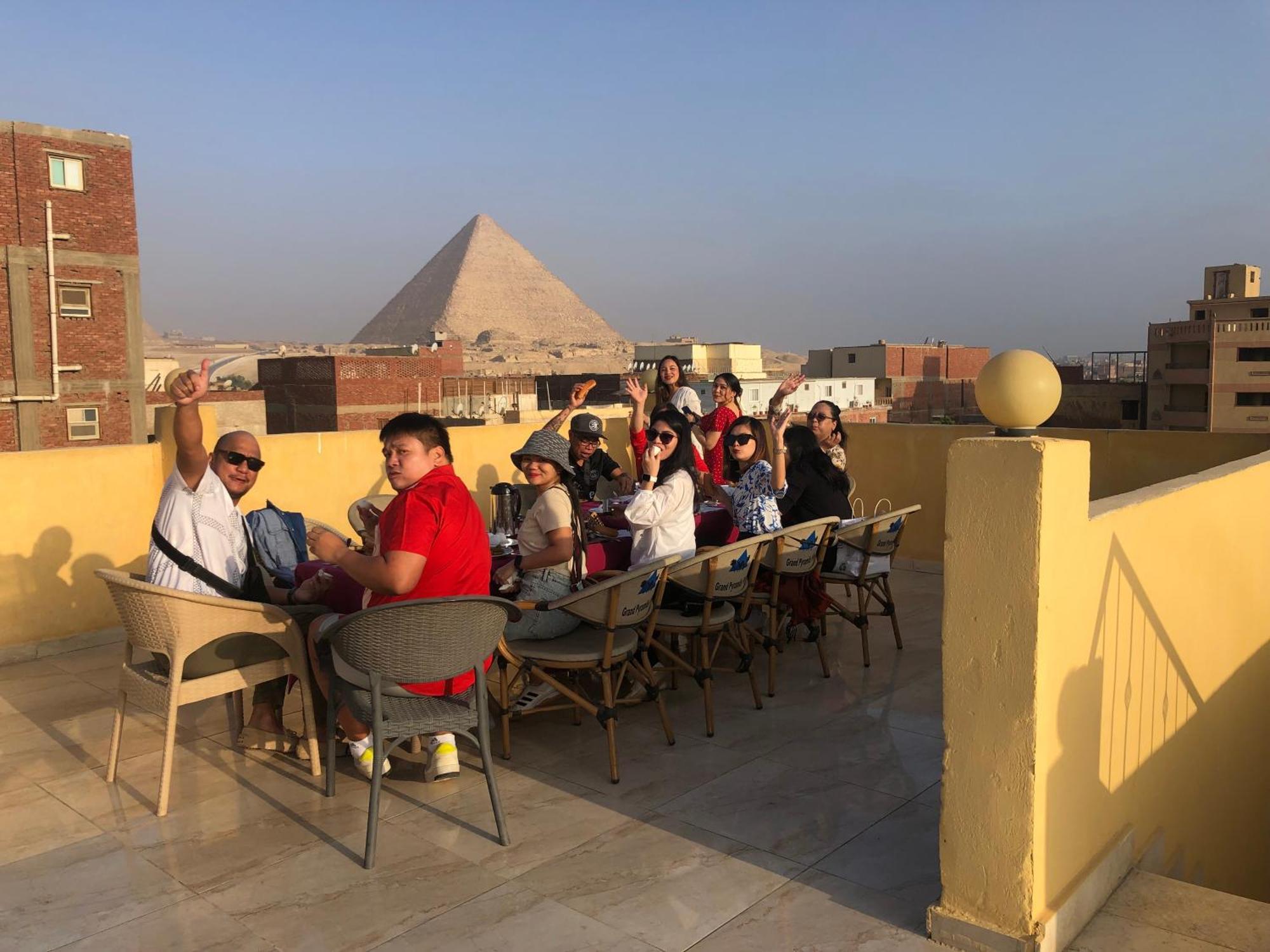 Grand Pyramid View Hotel Kafrat al Jabal Екстер'єр фото